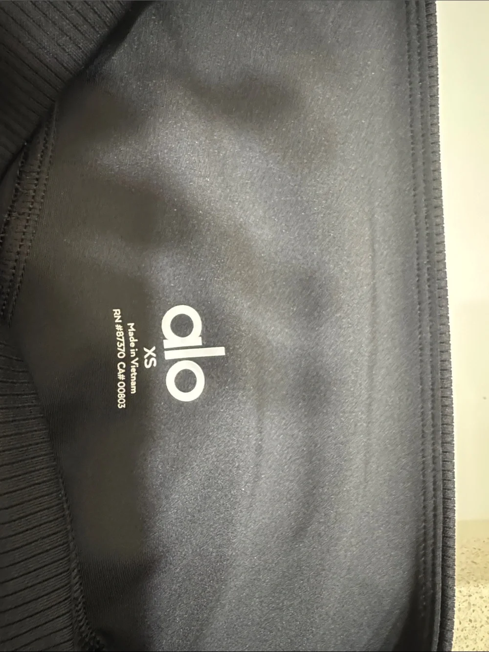 Alo Yoga Black High-Waist Pocket Leggings